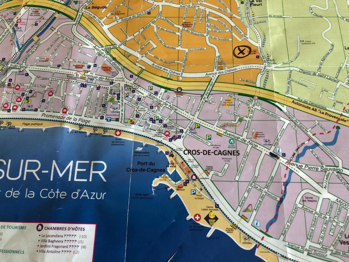 קאן סור מר Villa C3 Arthur Rimbaub Chambre D'Hote Piscine Proche Mer Plage 600M מראה חיצוני תמונה